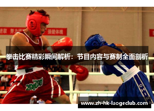 拳击比赛精彩瞬间解析：节目内容与赛制全面剖析